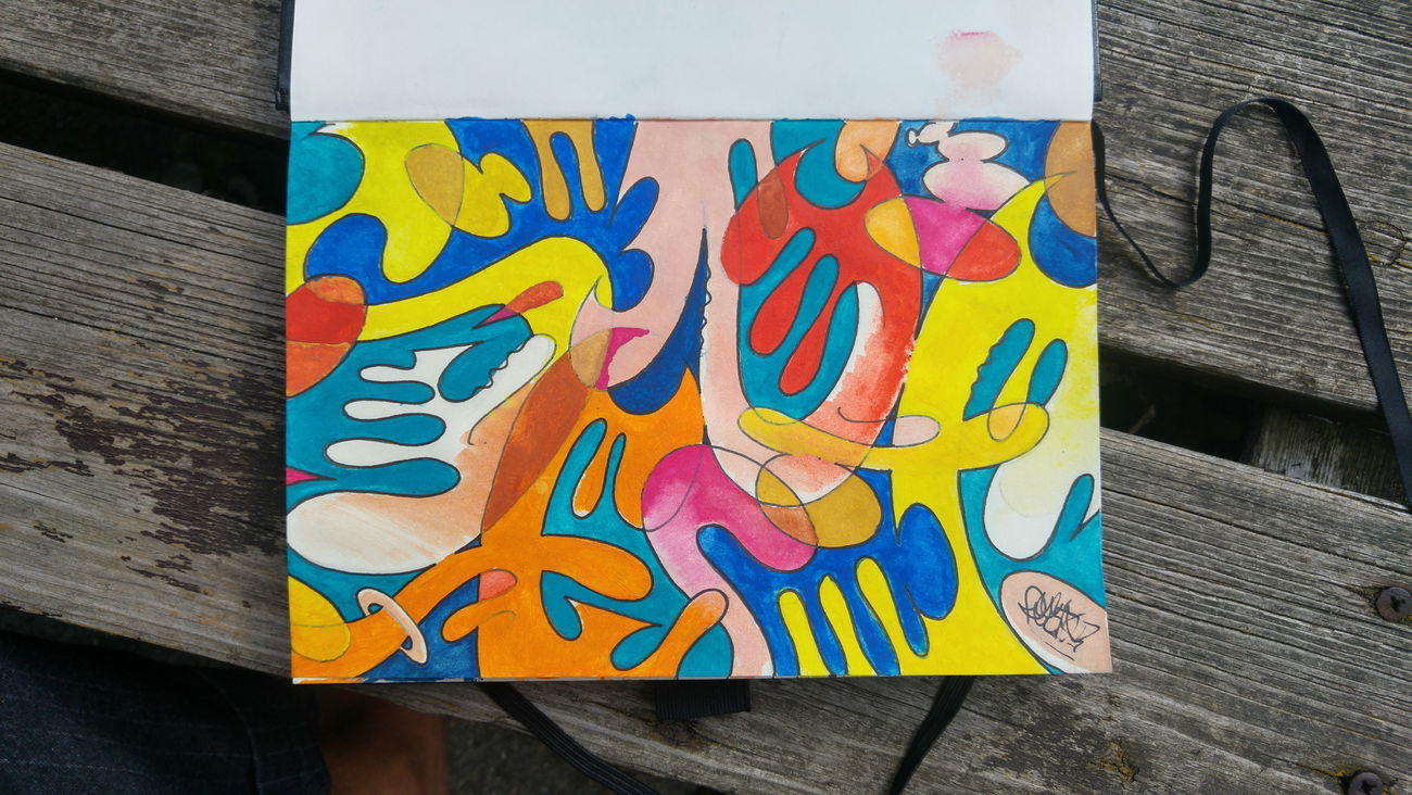 Graffiti Wall - Photo by Dyst0