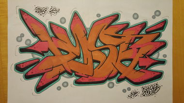 Graffiti Sketch - Photo by Dyst0 (2017)
