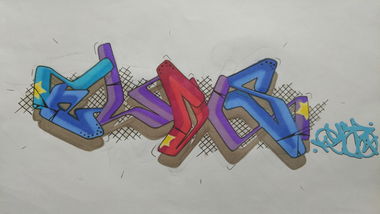 Graffiti Wall - Photo by Dyst0 (2017)