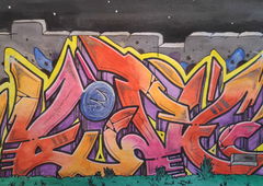 Graffiti Wall - Photo by Dyst0