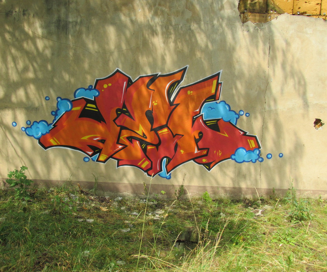 Graffiti Wall in Ciechocinek - Photo by Dzikus (2015)