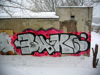 Graffiti Bombing in Samara(Nsk) - Photo by Dzugerman - GBS, ZUKA