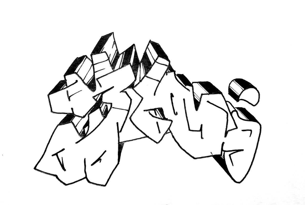 Graffiti Sketch - Photo by Dzugerman - zukeng, зюка (2018)