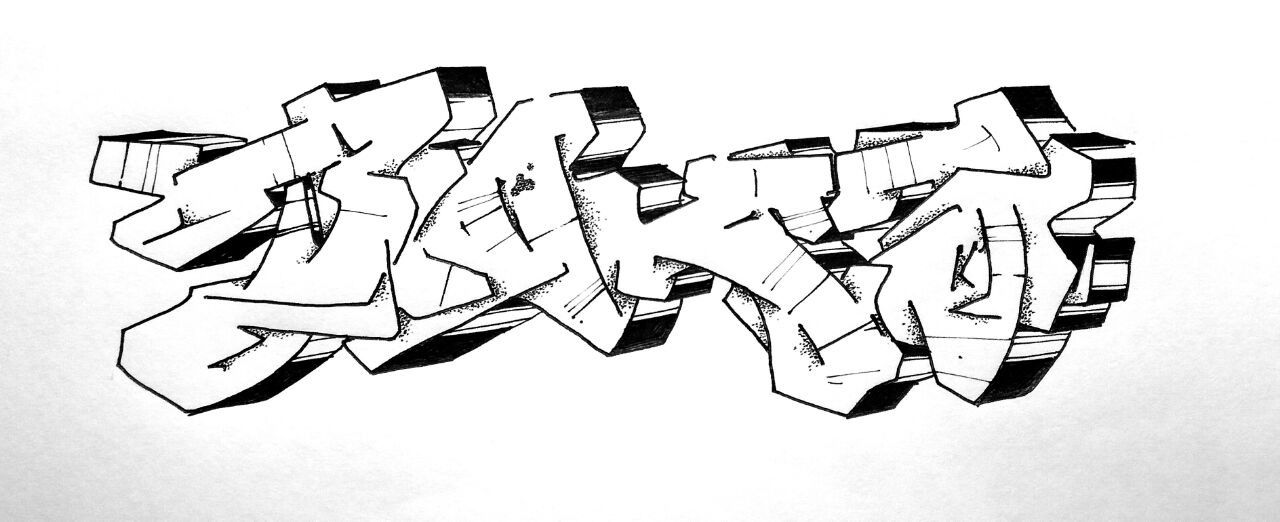 Graffiti Sketch - Photo by Dzugerman - зюка, zuka, zukeng (2018)