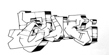 Graffiti Sketch - Photo by Dzugerman - zuk (2018)