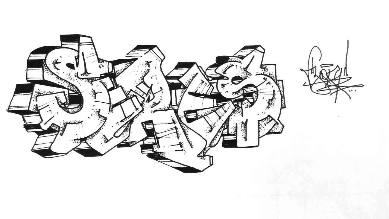 Graffiti Wall - Photo by Dzugerman - Seres (2019)