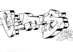 Graffiti Sketch - Photo by Dzugerman - gets, blackandwhite (2018)