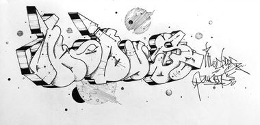 Graffiti Wall in Самара - Photo by Dzugerman - modus, zukeng, battle (2019)