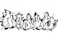 Graffiti Wall in Самара - Photo by Dzugerman - modus, zukeng, battle (2019)