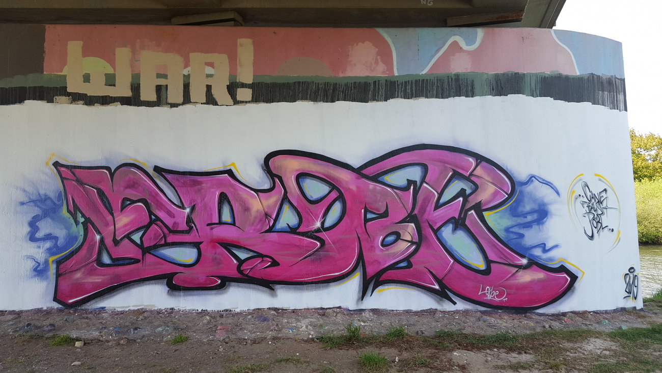 Graffiti Wall - Photo by E510 - Erbe