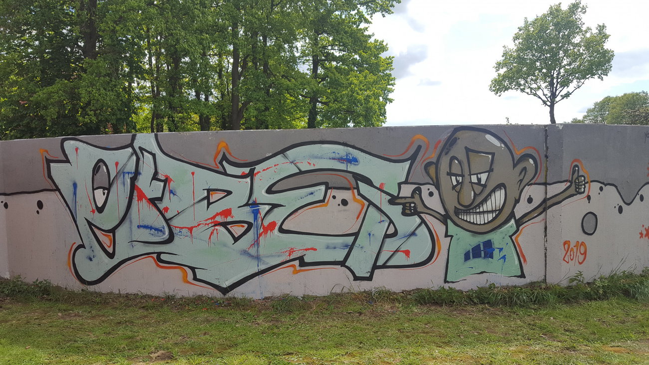 Graffiti Wall - Photo by E510 - Ärbe