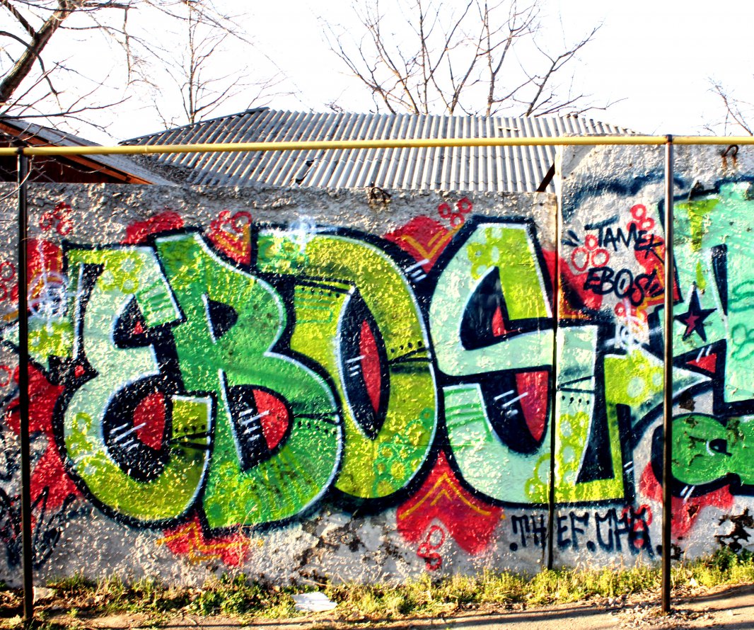 Graffiti Wall - Photo by EBOSS - Eboss, Thef, Cpg (2014)