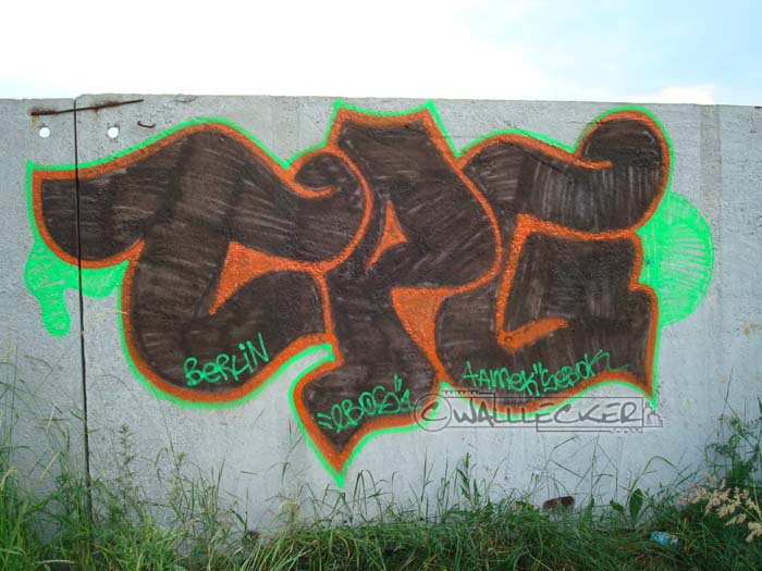 Graffiti Bombing - Photo by EBOSS - Cpg, Ebos, Tamek (2008)