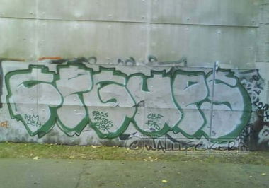 Graffiti Bombing - Photo by EBOSS - Cpg, Ups, Ebos (2009)