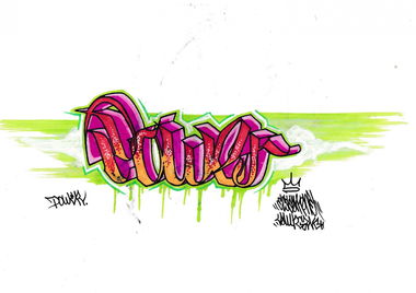 Graffiti Sketch - Photo by ECSEAK - speed, power