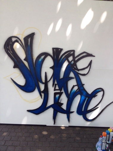 Graffiti Wall - Photo by ECSEAK