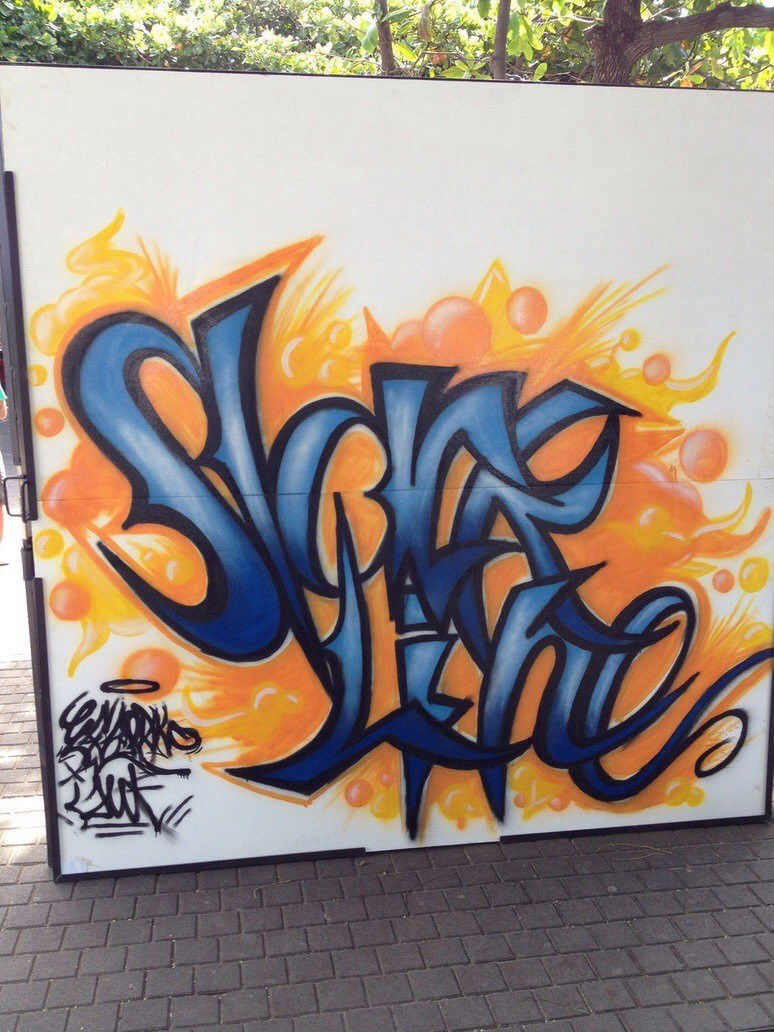 Graffiti Wall - Photo by ECSEAK