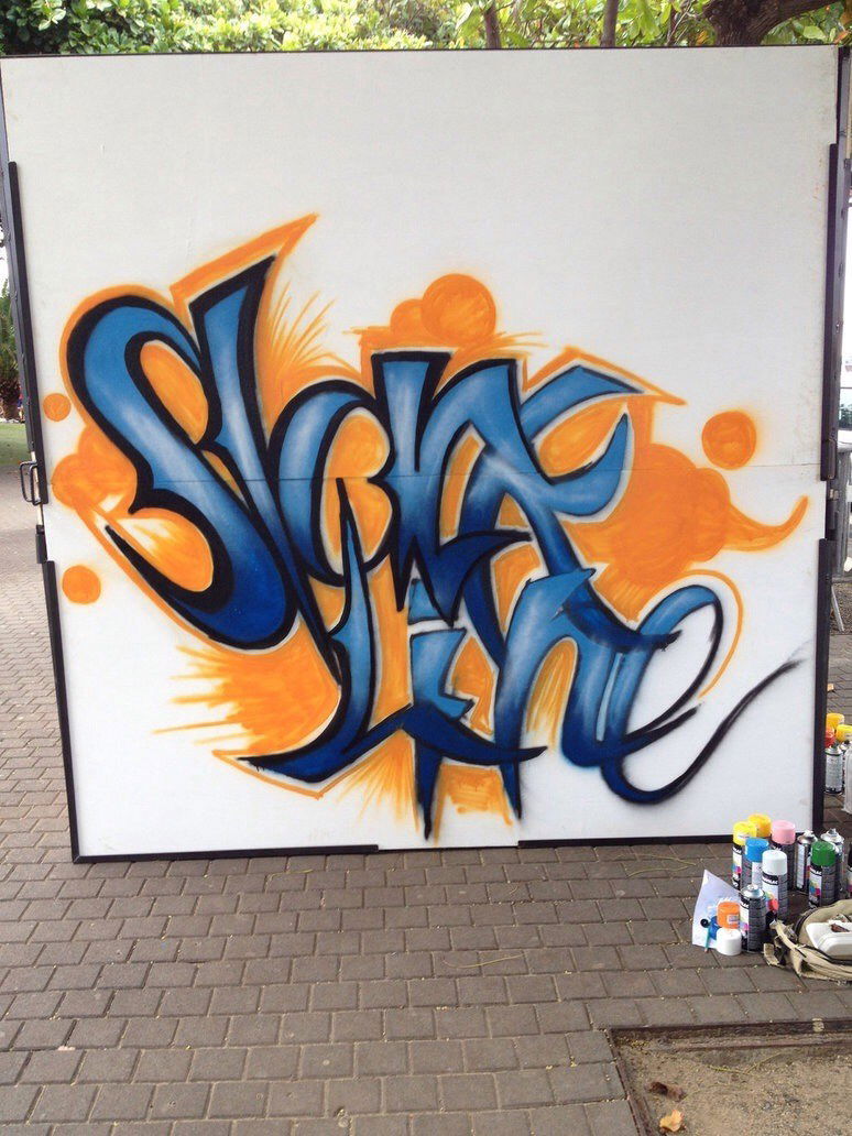 Graffiti Wall - Photo by ECSEAK