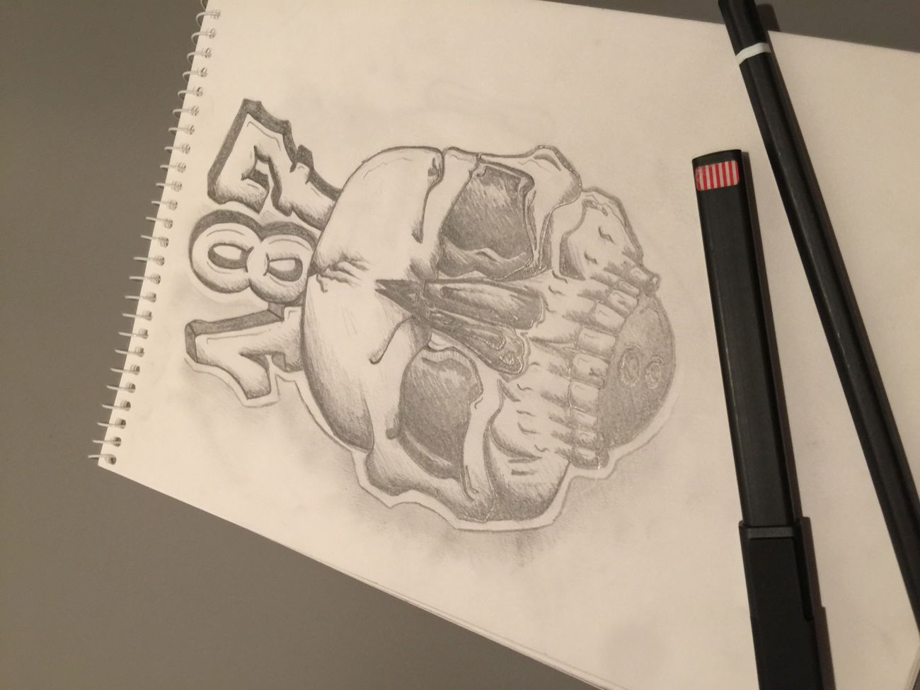 Graffiti Sketch - Photo by EDEL187 (2016)