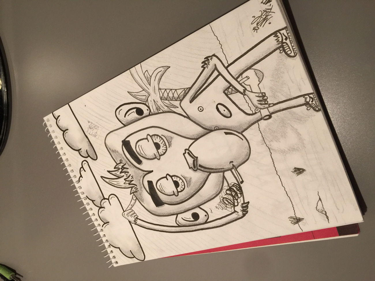 Graffiti Sketch in Germany - Photo by EDEL187 (2016)