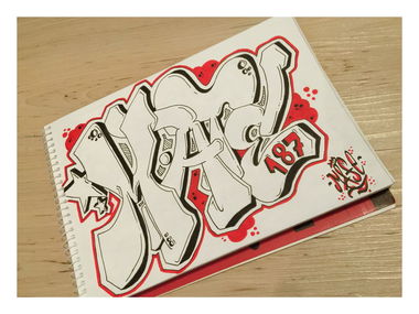 Graffiti Sketch - Photo by EDEL187 (2016)