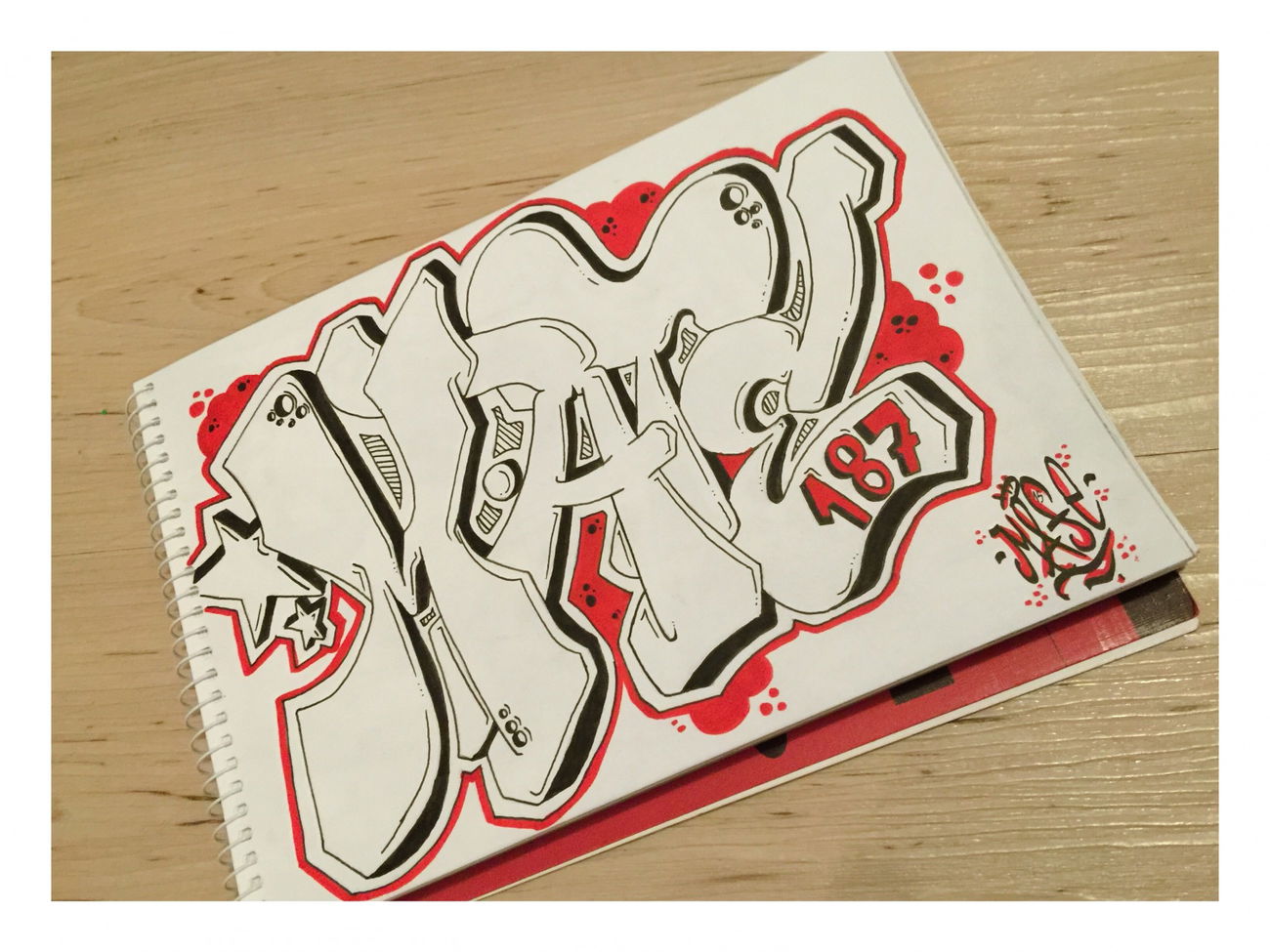 Graffiti Sketch - Photo by EDEL187 (2016)