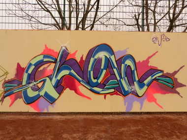 Graffiti Photo by EDOZ - Glow, Desden, ATD (2012)