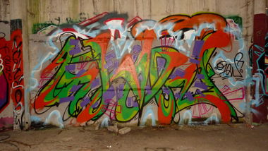 Graffiti Photo by EDOZ - Glow, Desden, ATD (2013)