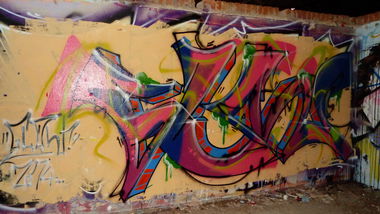 Graffiti Photo by EDOZ - Glow, Desden, ATD (2014)