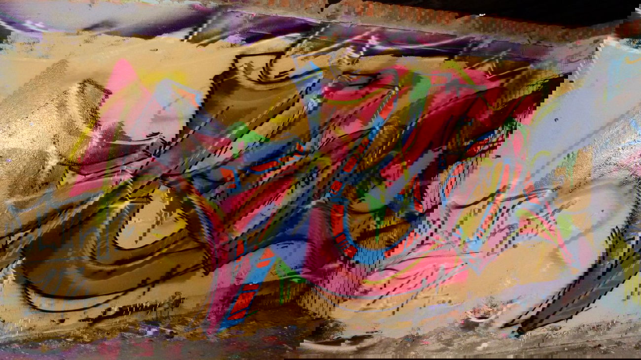 Graffiti Photo by EDOZ - Glow, Desden, ATD (2014)