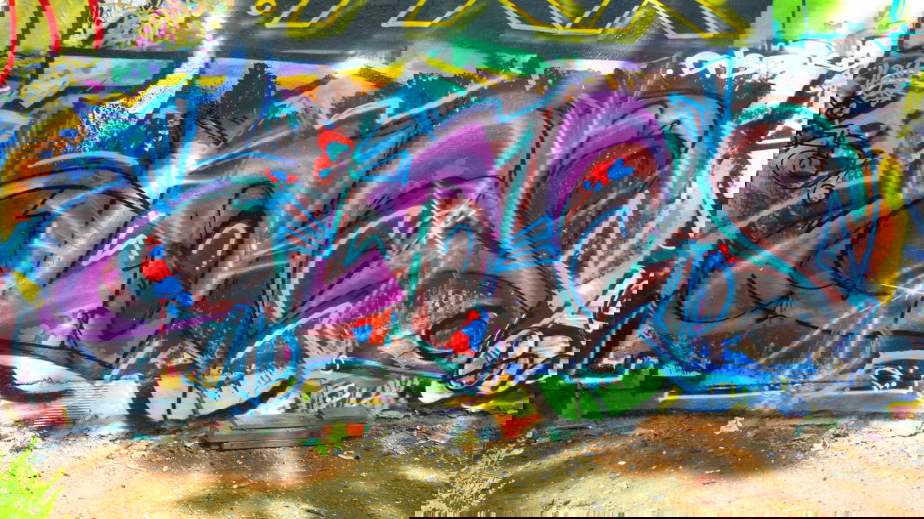 Graffiti Photo by EDOZ - Glow, Desden, ATD (2014)