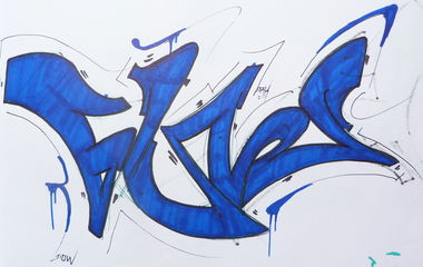 Graffiti Sketch - Photo by EDOZ
