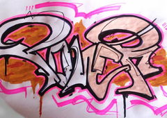Graffiti Sketch - Photo by EDOZ - Power, GLOW