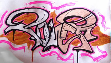 Graffiti Sketch - Photo by EDOZ - Power, GLOW