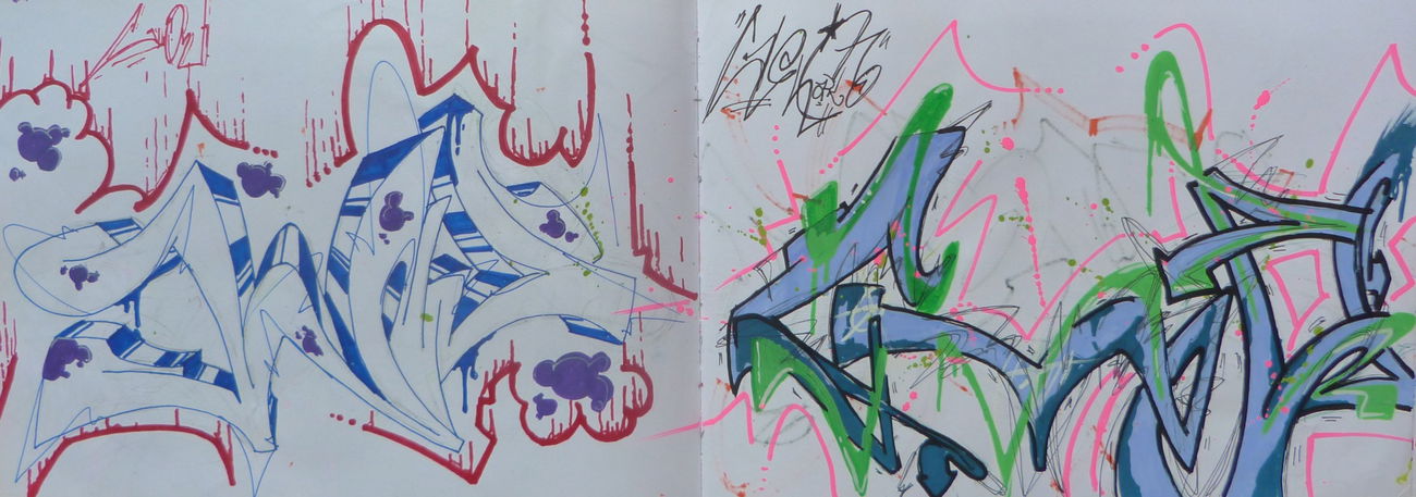Graffiti Sketch - Photo by EDOZ