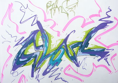 Graffiti Sketch - Photo by EDOZ