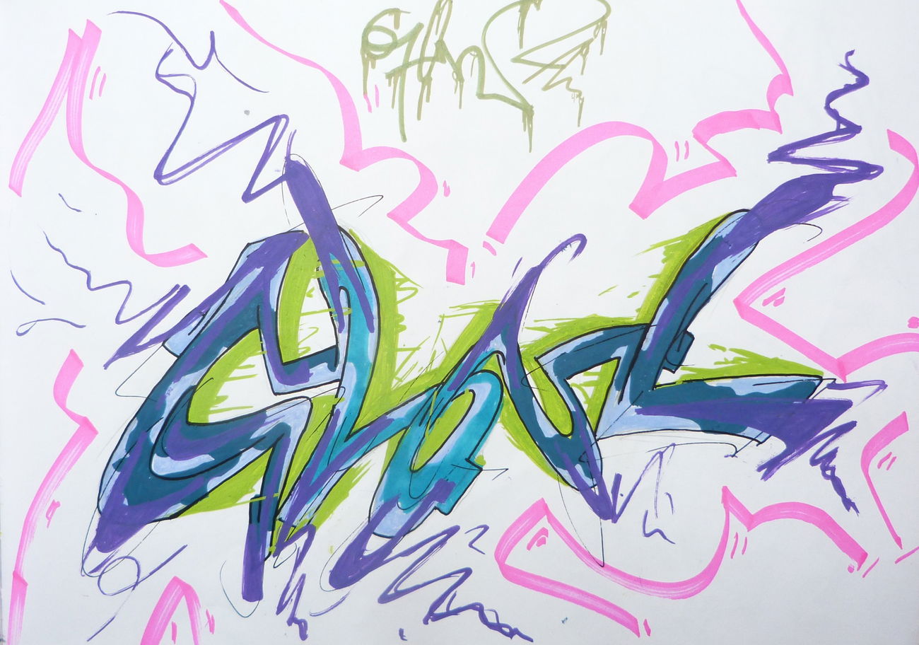 Graffiti Sketch - Photo by EDOZ