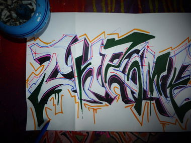 Graffiti Wall - Photo by EDOZ