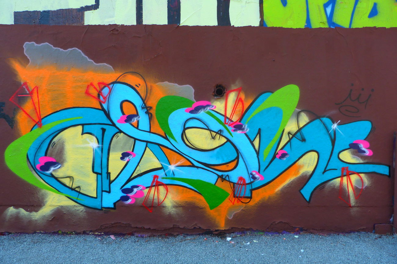 Graffiti Wall - Photo by EDOZ - GLOW, ARK, Dresden