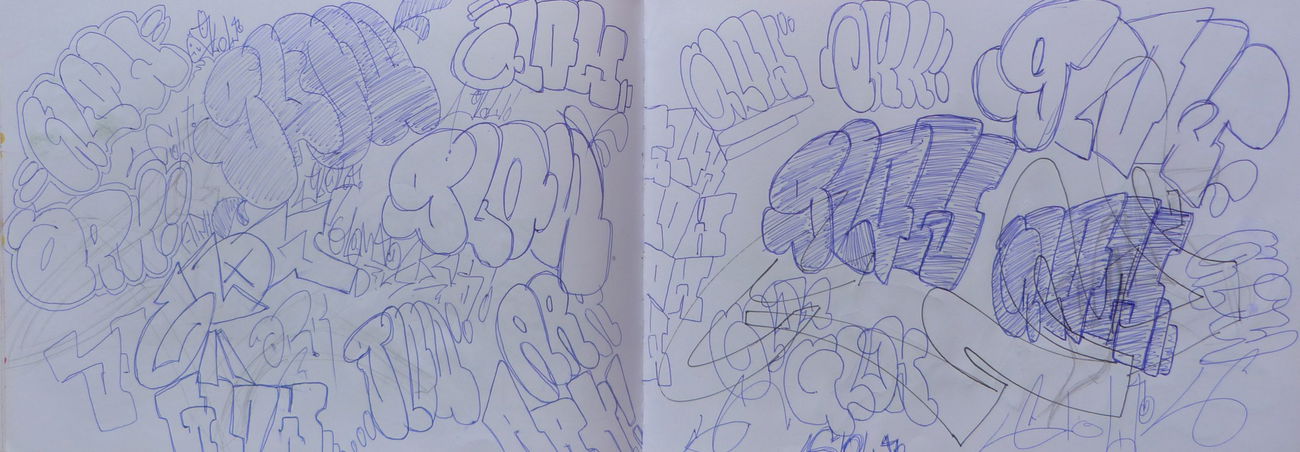 Graffiti Sketch - Photo by EDOZ