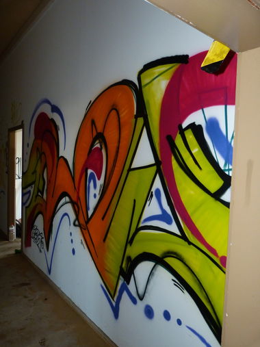 Graffiti Wall - Photo by EDOZ - GLOW, ARK, Dresden