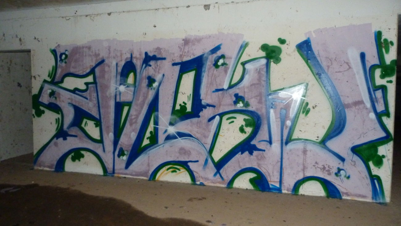 Graffiti Wall - Photo by EDOZ - GLOW, ARK, Dresden