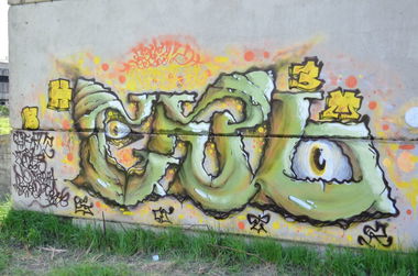 Graffiti Wall - Photo by EHTP - ЕНТР, ENTR, ВНЗМ
