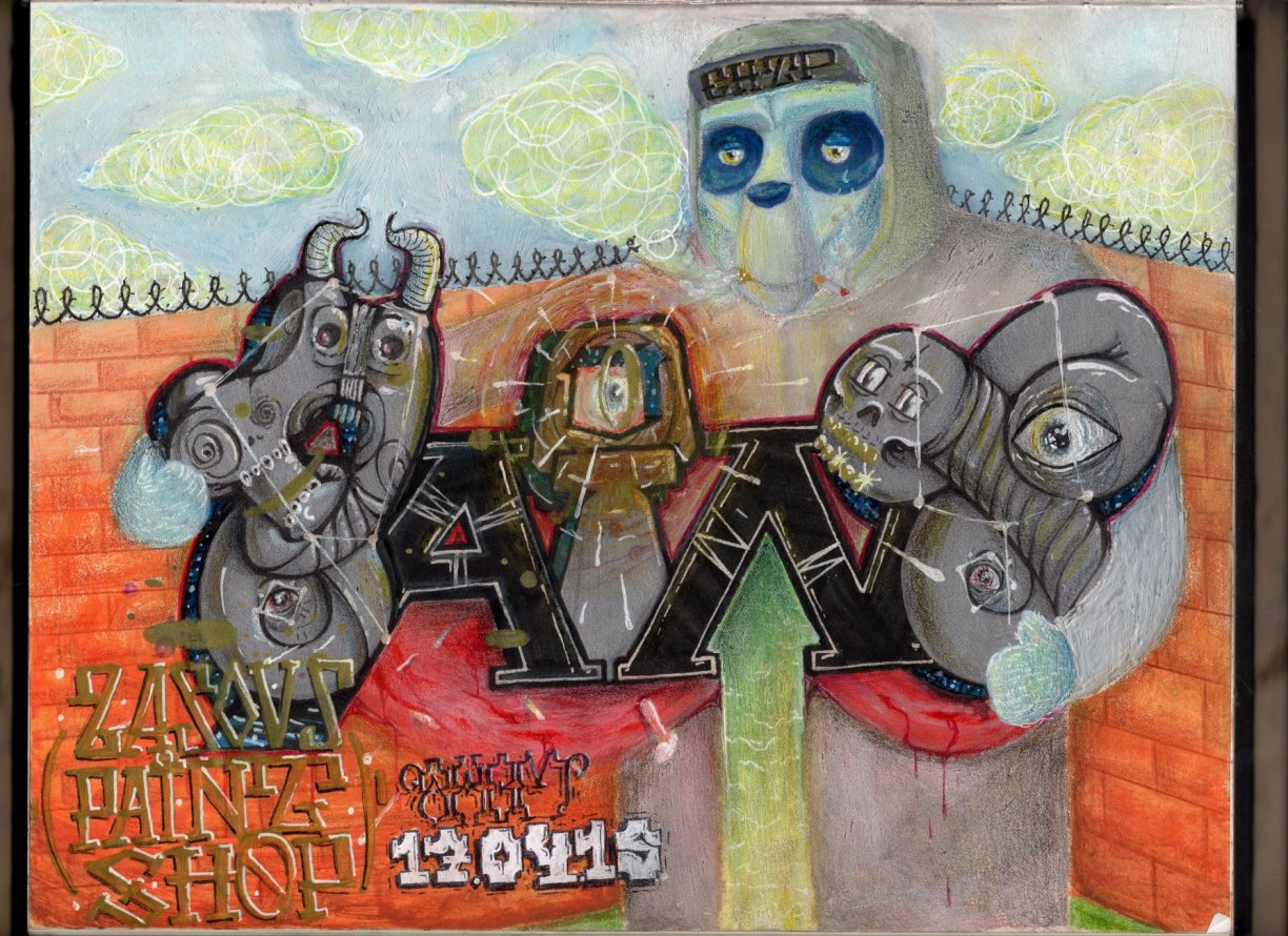 Graffiti Sketch - Photo by EHTP - ????, ???? (2015)