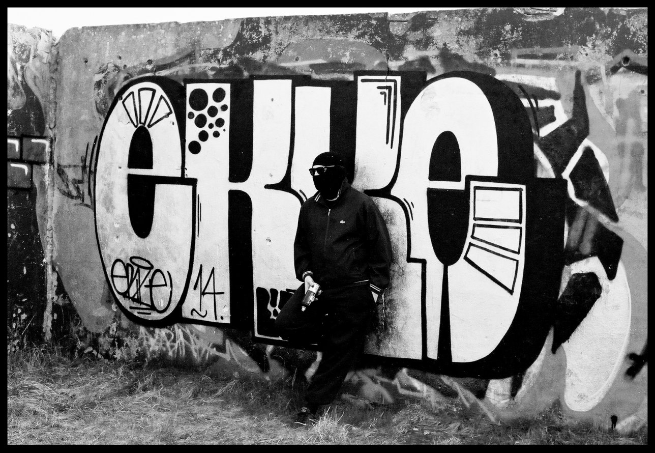 Graffiti Wall - Photo by EIGHTBITBANDITS - EKKE, RUFF, ?eba