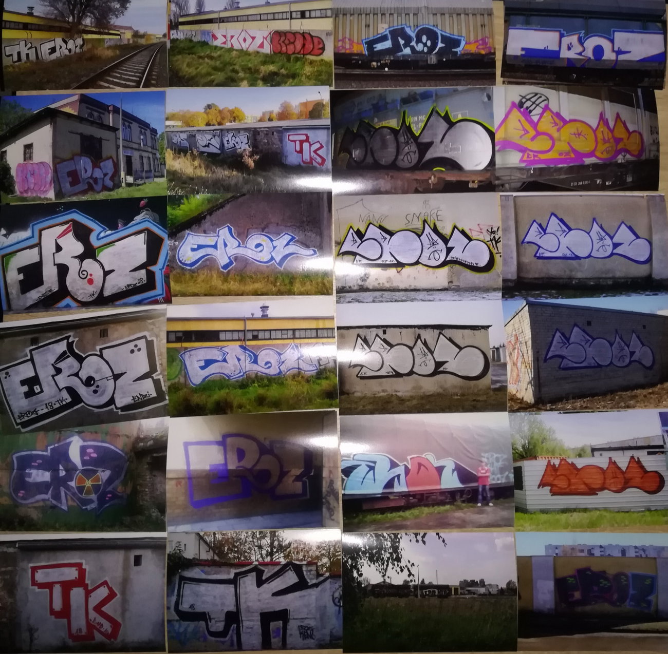 Graffiti Wall - Photo by ELECTROZ - bombing (2019)