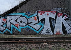 Graffiti Wall - Photo by ELECTROZ - tk, saw (2019)