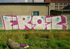 Graffiti Wall - Photo by ELECTROZ - trainline (2015)