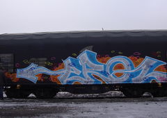 Graffiti Train - Photo by ELECTROZ (2010)