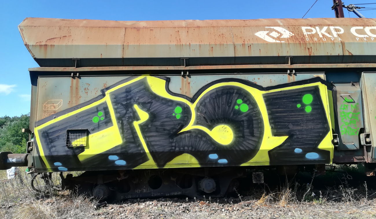Graffiti Photo by ELECTROZ - tk, fr8, freight (2019)